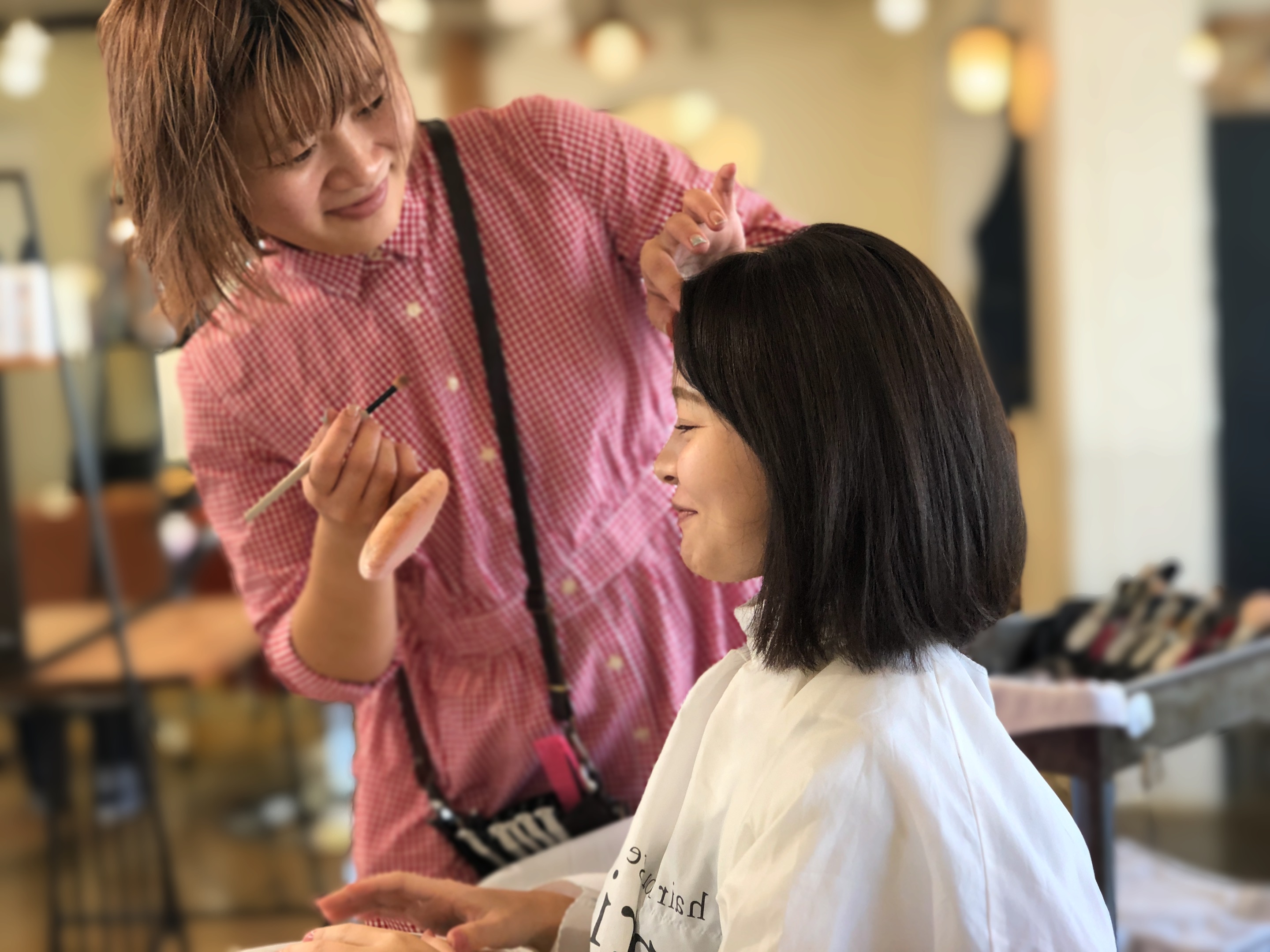 〜ヘアスタイル撮影 外ハネボブ編〜【安達のお仕事シリーズ】