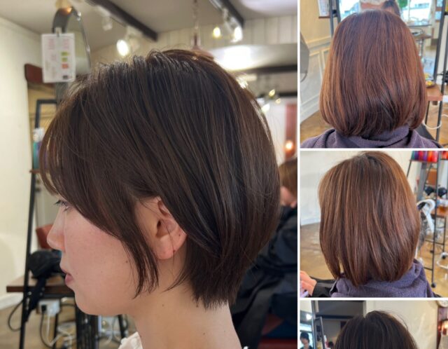 「ボブからの脱却！可愛いショートで印象チェンジ」
