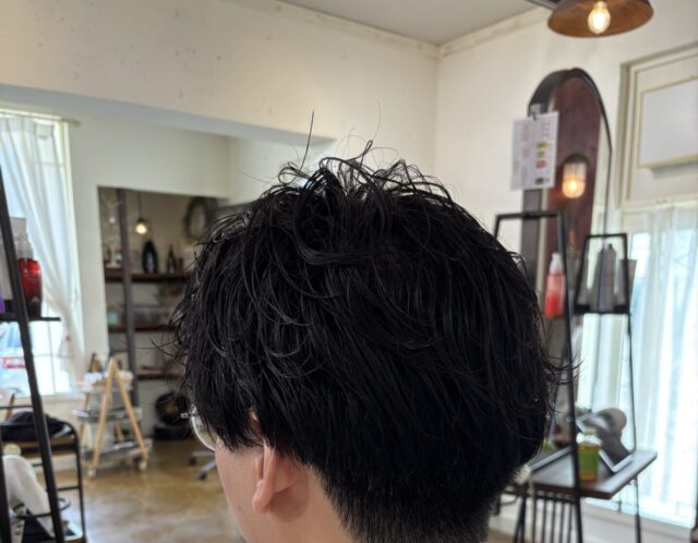 毎朝の時短を叶える！直毛メンズ必見のパーマスタイル