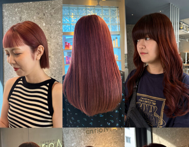 弱酸性ピンクで叶う“艶と透明感”6実例｜髪質・履歴に合わせた最適カラー提案🎀