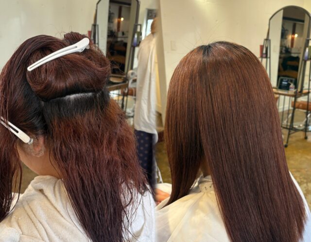 ブリーチ履歴があっても諦めない縮毛矯正