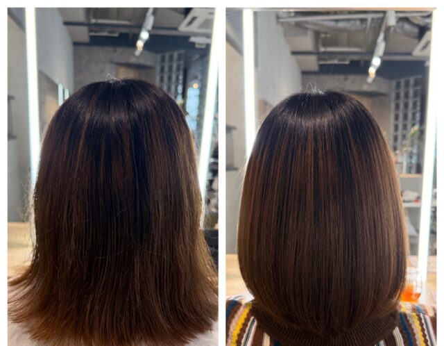 乾燥と広がりに効くサブリミック酸熱トリートメント🫧anrio mar髪質改善