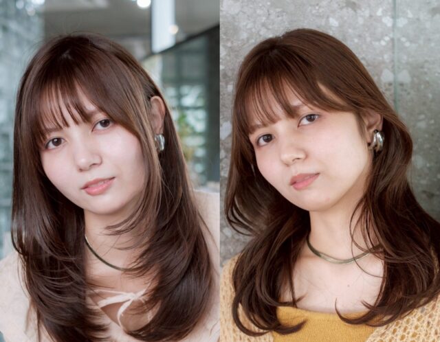 顔の印象が柔らかく見える！？ベージュカラーとレイヤーカットの魅力